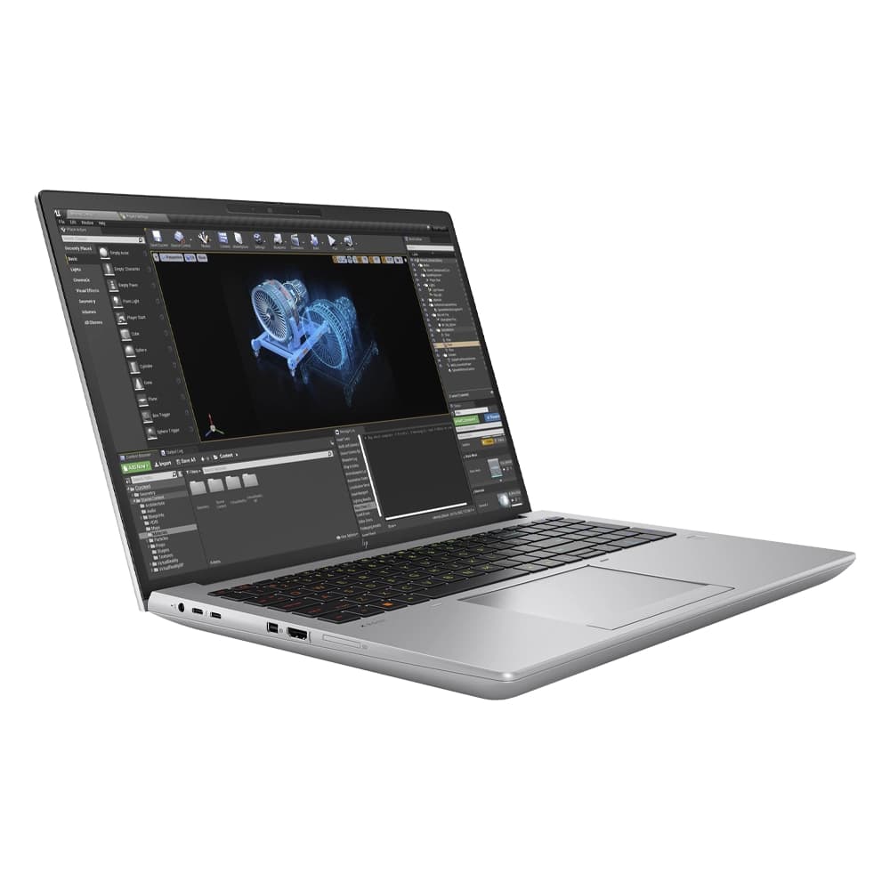 لپ تاپ اچ پی HP ZBOOK Fury 16 G10 | Core i7-13850HX | 16G | 512GB | 12GB RTX 3500 | 16.1”FHD (استوک) — تصویر ۴