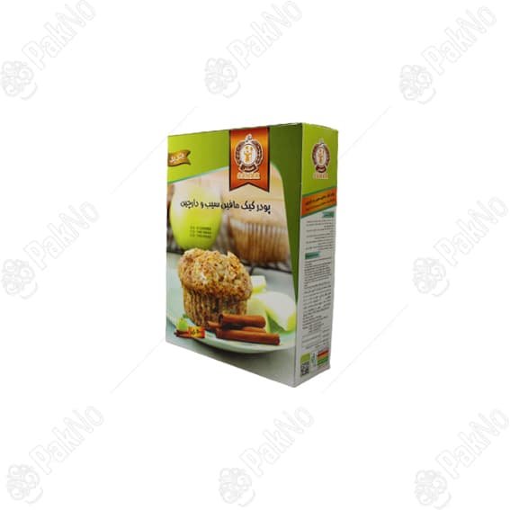 پودر کیک مافین سیب و دارچین سحر – 500 گرم — تصویر ۲