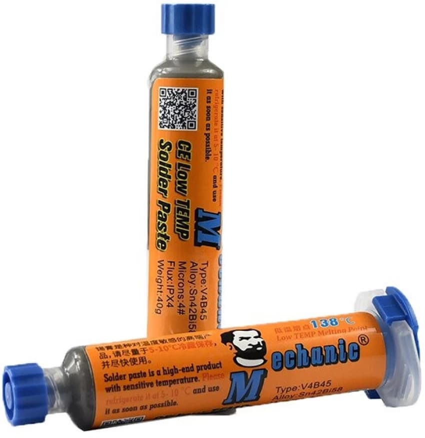 خمیر قلع سرنگی مکانیک مدل MECHANIC V4B45