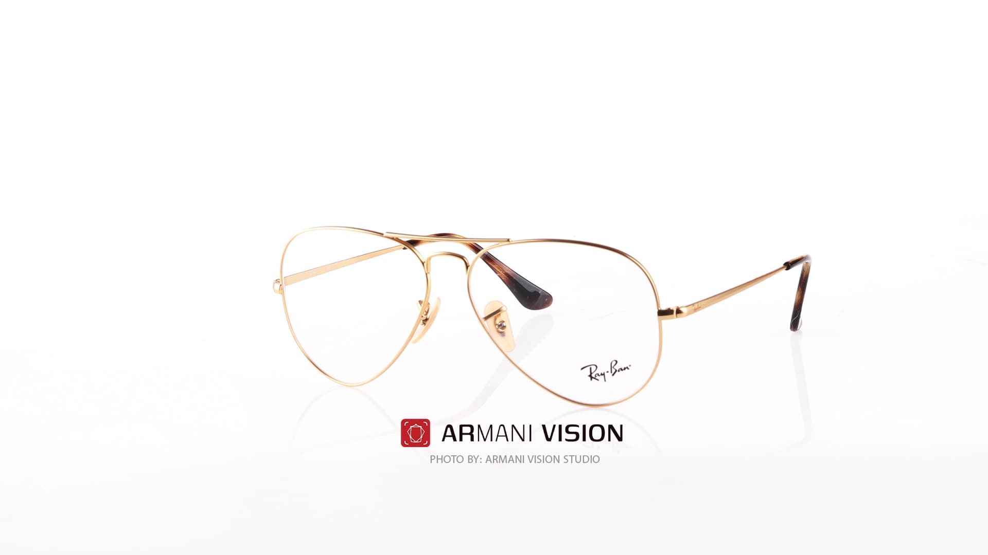 عینک ری بن RAYBAN – AVIATOR METAL II – RB6489 – 3033 — تصویر ۴