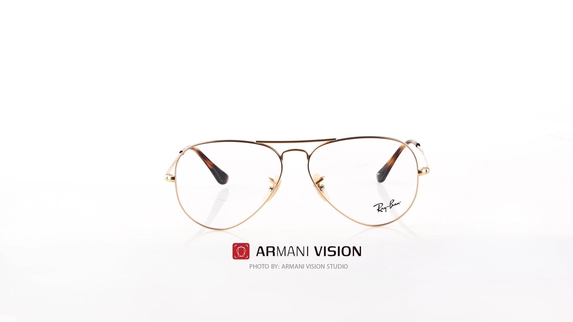 عینک ری بن RAYBAN – AVIATOR METAL II – RB6489 – 3033 — تصویر ۲