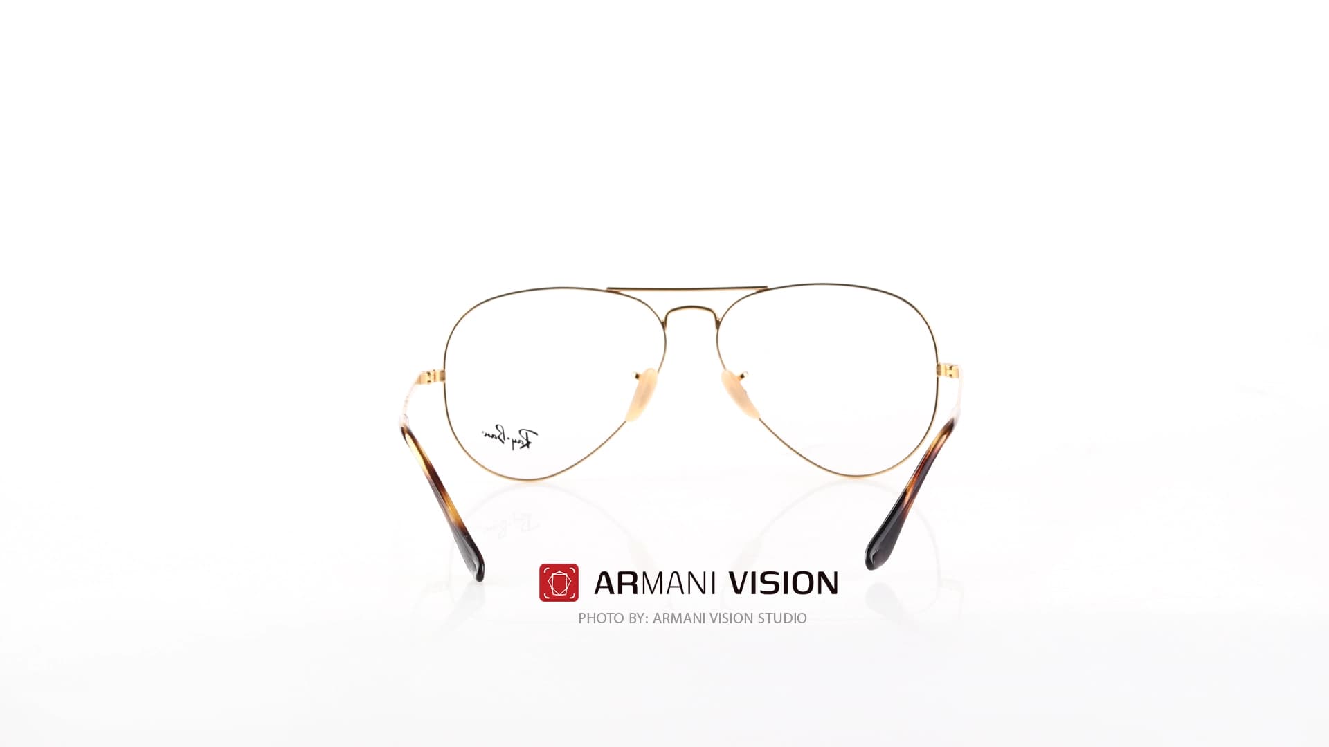 عینک ری بن RAYBAN – AVIATOR METAL II – RB6489 – 3033 — تصویر ۳