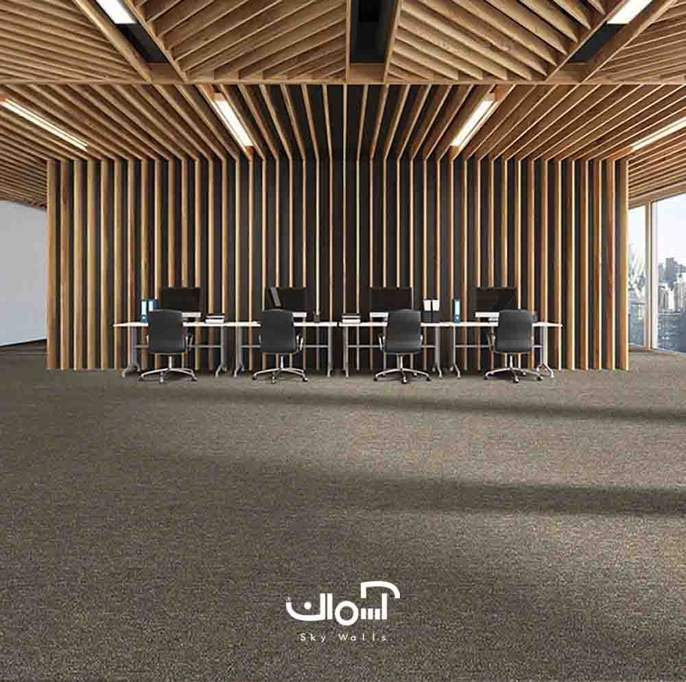 موکت تایل اداری VOGUE سری Vista Loop کد Nutmeg-112 — تصویر ۳