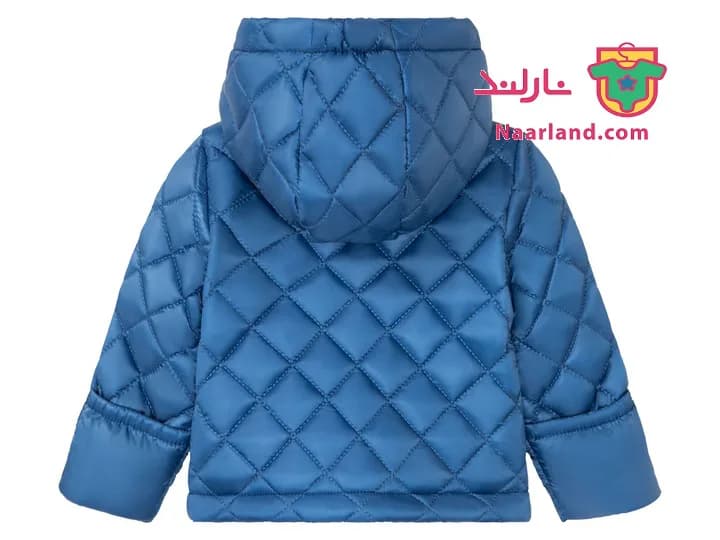 کاپشن لایت الیاف نوزادی لوپیلو آلمان آبی ساده — تصویر ۳