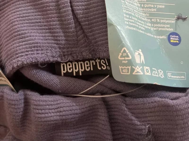شلوار دورس کبریتی پپرتس آلمان ( Peppetrs ) آبی — تصویر ۳