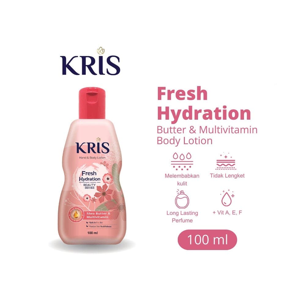لوسیون آبرسان بدن کریس مدل Fresh Hydration حجم 100میل — تصویر ۲