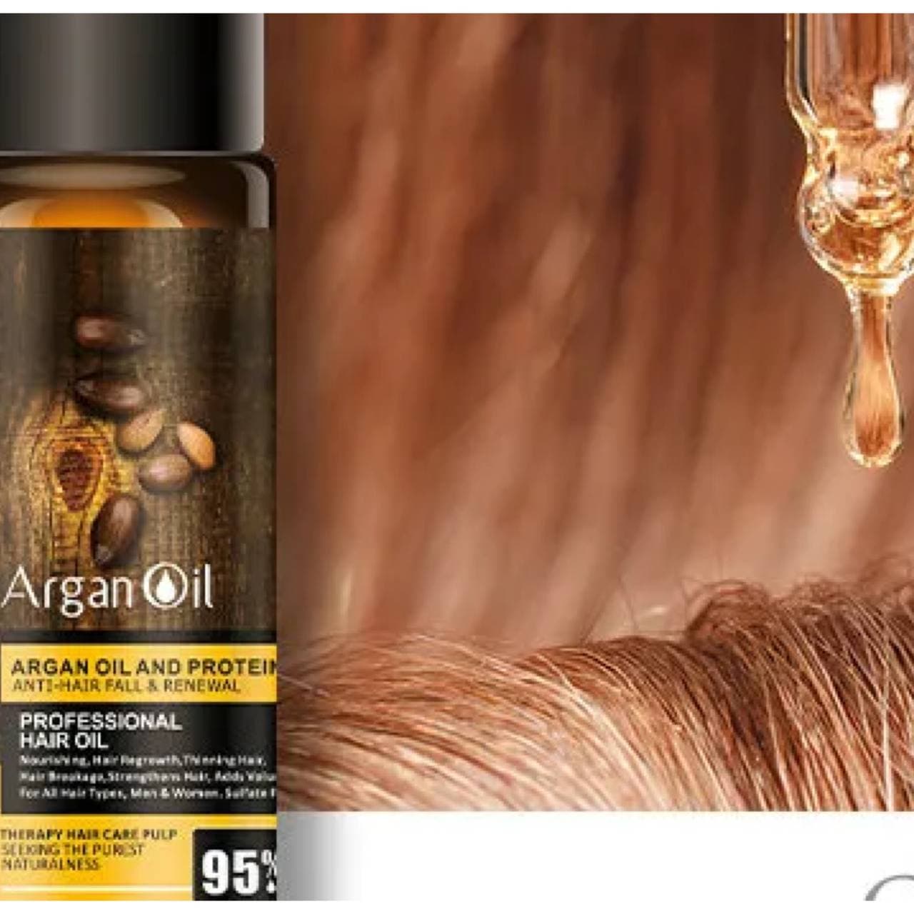 شامپو روغن آرگان لایتنس Lightness حجم 900 میل — تصویر ۲