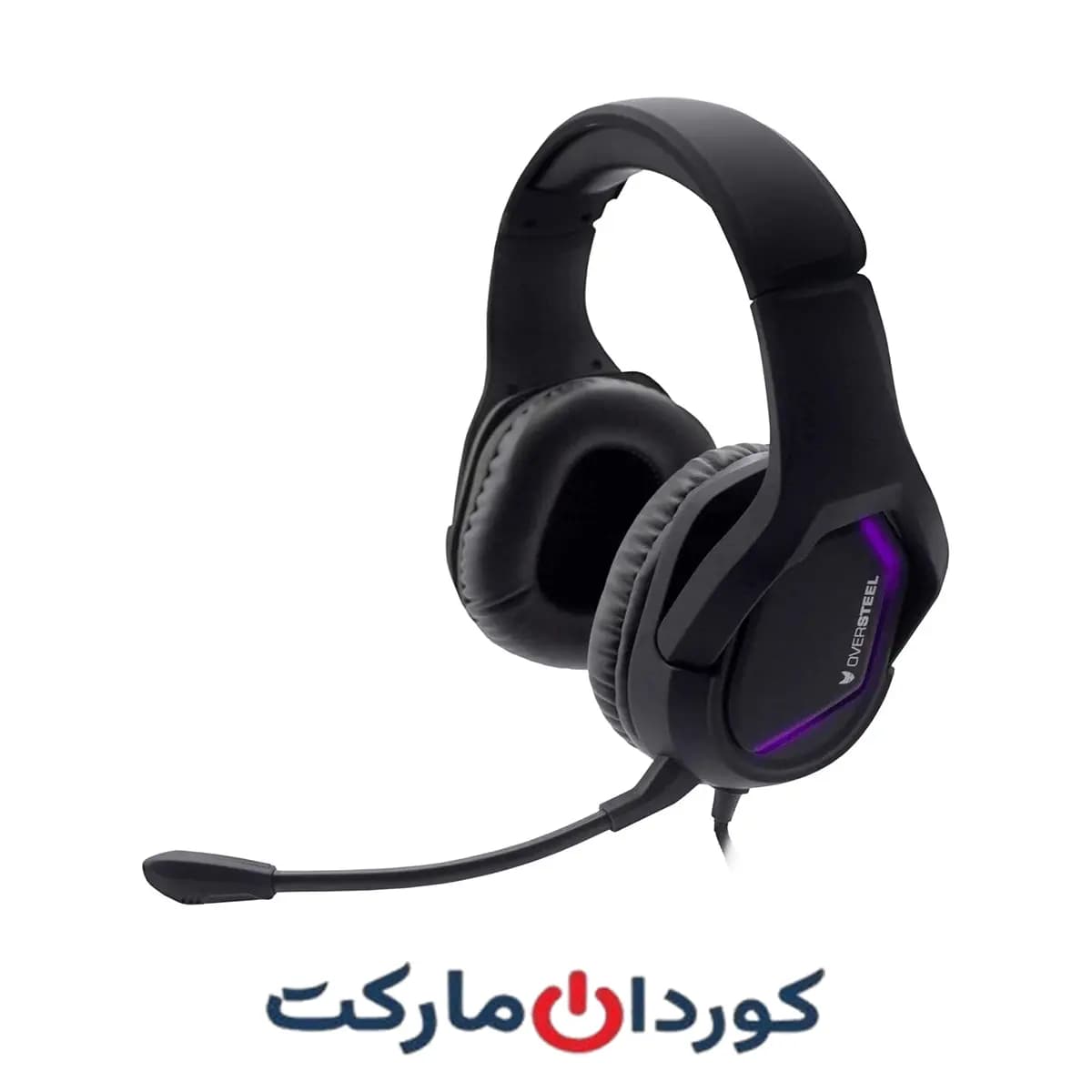 هدست (هدفون) گیمینگ زاماک Oversteel ZAMAK – RGB با میکروفون