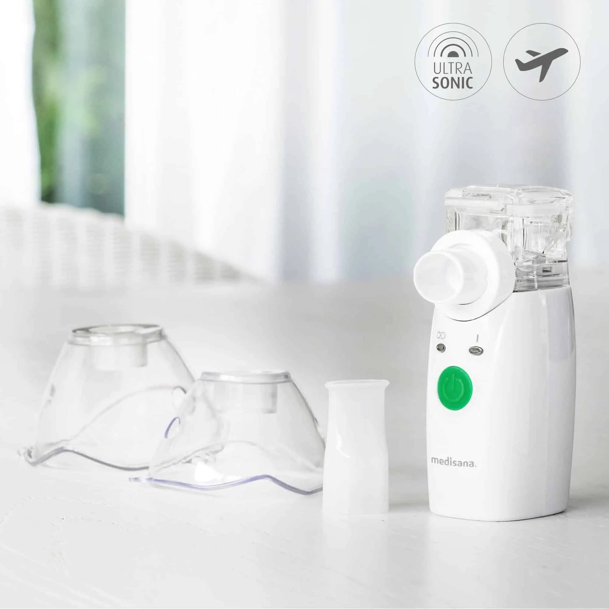 دستگاه تنفسی نبولایزر مدیسانا آلمان medisnana IN 525 Ultraschall-Inhalator — تصویر ۶