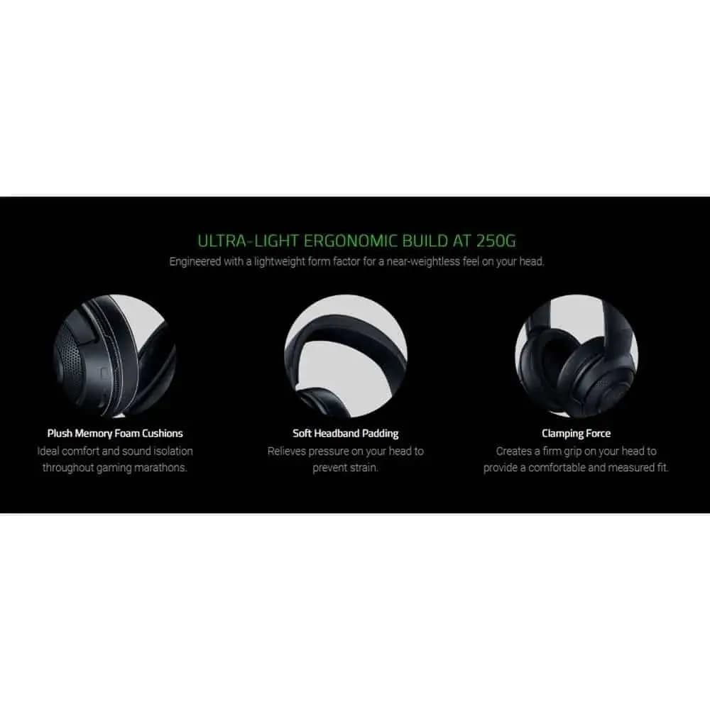 هدست گیمینگ ریزر اورجینال مدل Razer Kraken Black — تصویر ۴