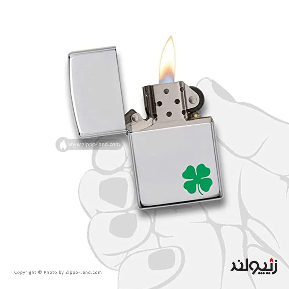 فندک زیپو مدل Bit O’Luck کد 24007 — تصویر ۳