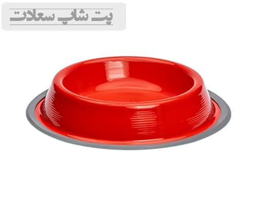 ظرف آب و غذا فلزی رنگ کوره ای زاریکس — تصویر ۲
