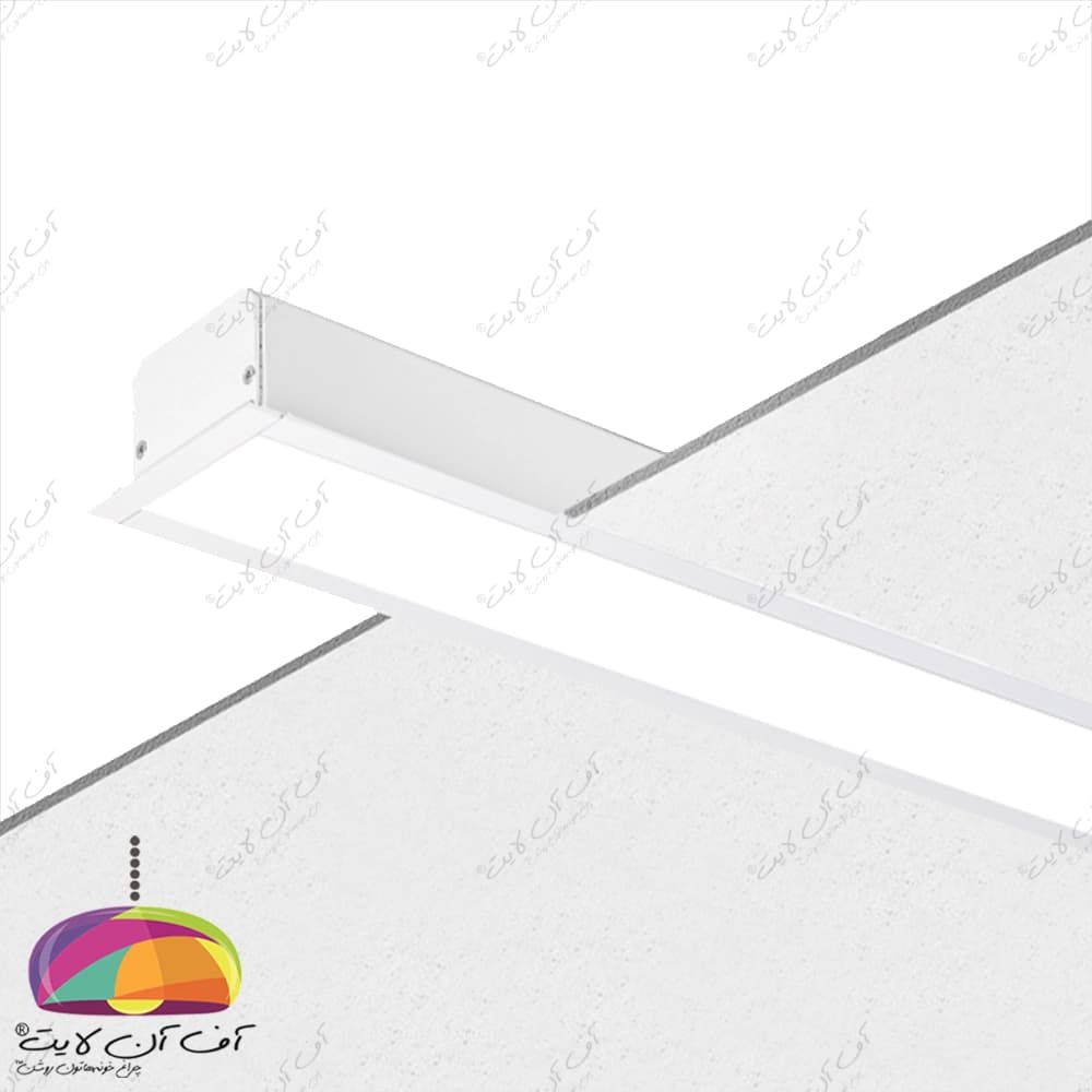 چراغ خطی کم عمق توکار 39 وات اینفینیتی DS مازی نور