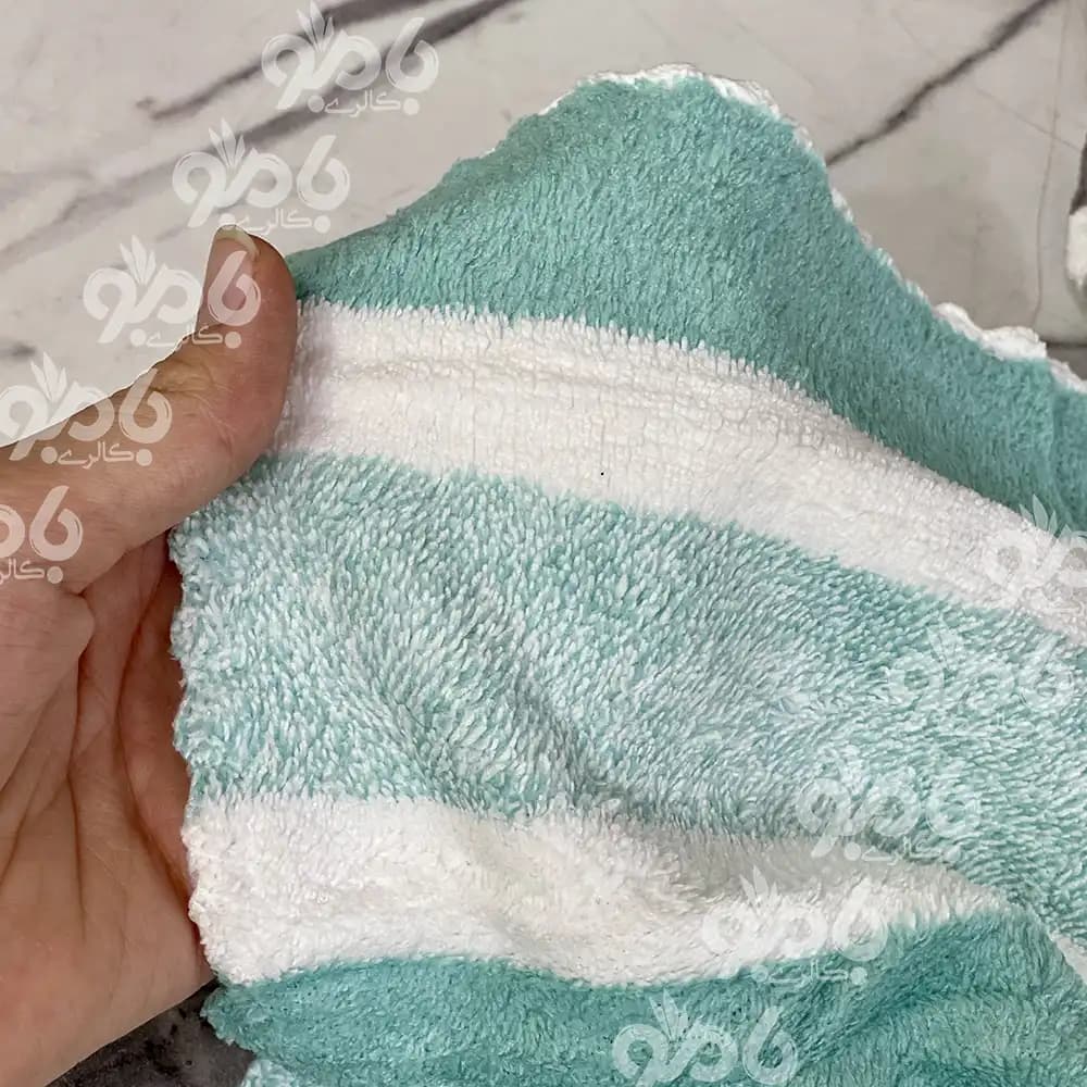 دستمال تنظیف 3.عددی بی لاو راه راه — تصویر ۲
