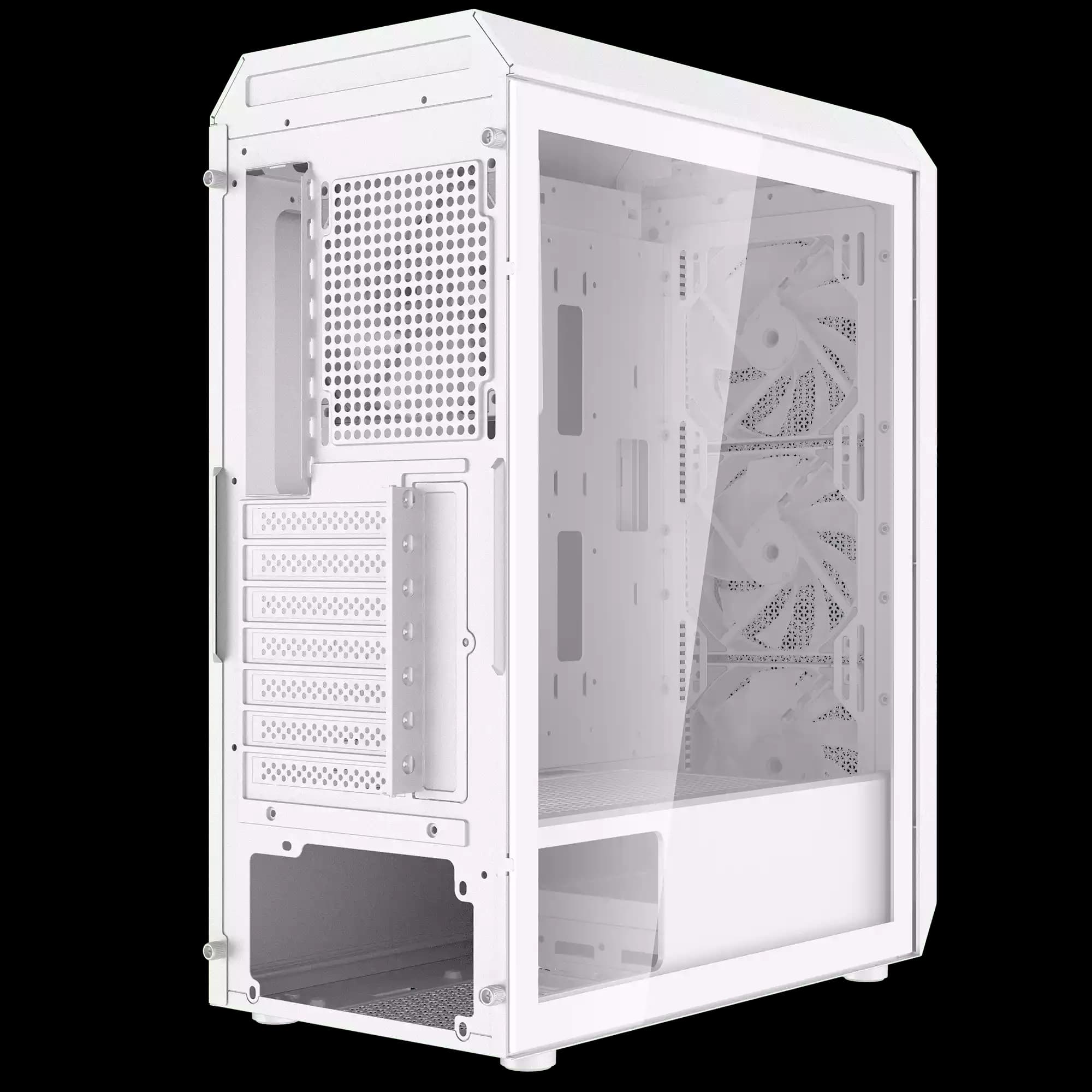 کیس گیمینگ ای دیتا مدل VALOR AIR PLUS White — تصویر ۲