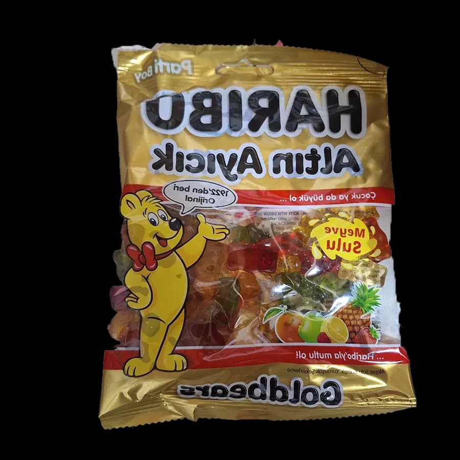 پاستیل هاریبو 160 گرمی مدل خرسی (Altın Ayıcık) ترکیه ای