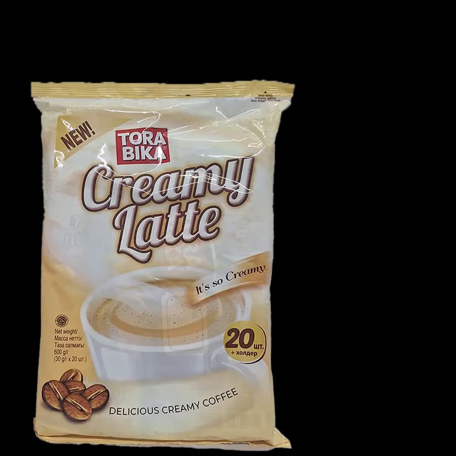کافی میکس تورابیکا لاته (creamy latte) بسته 20 عددی – عمده کارتن 12 بسته