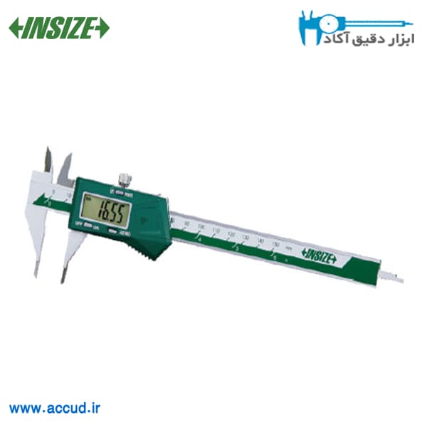 کولیس دیجیتال فک باریک 15 سانتی متر INSIZE (با گارانتی رسمی شرکت اینسایز) مدل 1169-150