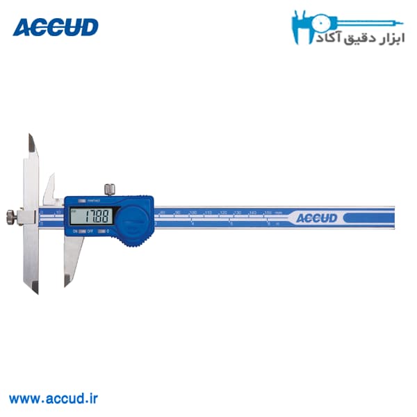 کولیس دیجیتال (فک متحرک) 20 سانتی متر Accud (اکود با گارانتی شرکتی) مدل 152-008-11