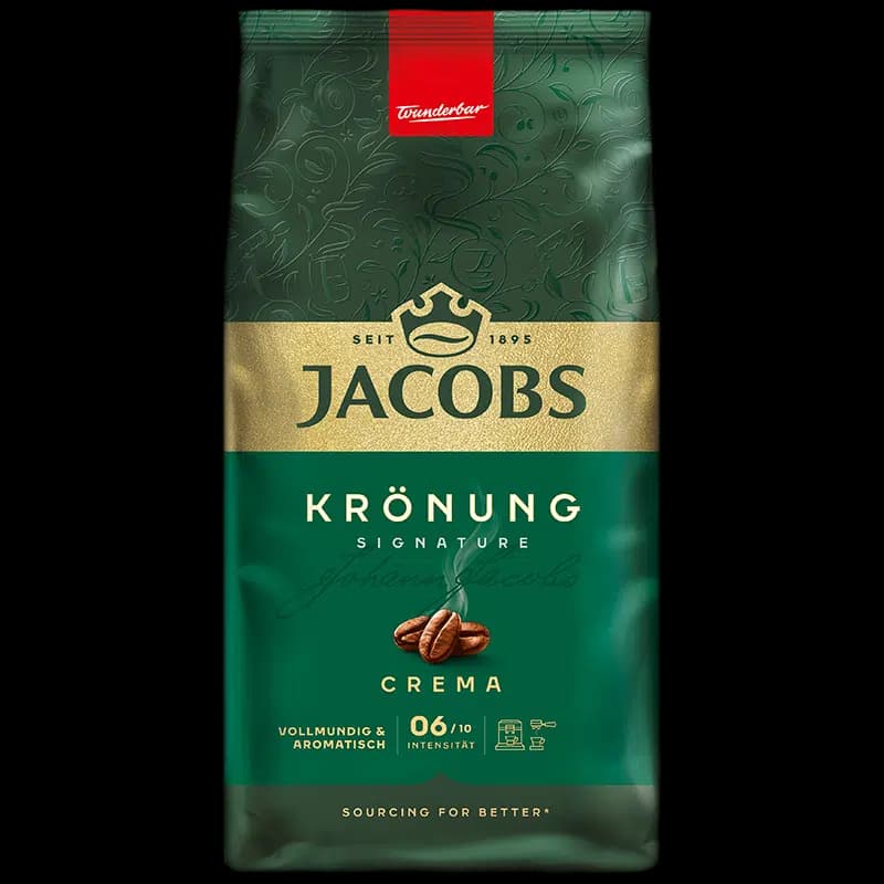 دانه قهوه جاکوبز کرونانگ سیگنچر کرما ۱ کیلوگرم | Jacobs Krönung Signature Crema