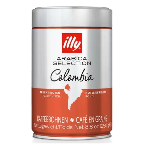 دانه قهوه ایلی مدل کلمبیا 250 گرم – Illy Colombia
