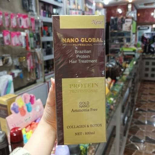 پروتئین و بوتاکس مو نانو گلوبال Nano Global hair protein and botox — تصویر ۲
