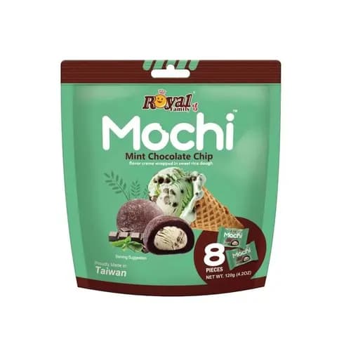 موچی با طعم شکلات چیپسی و نعنا رویال فمیلی 8 تایی – Royal Family Mochi