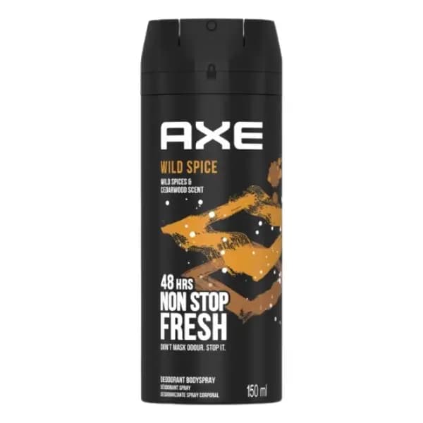 اسپری بدن اکس Wild Spice حجم 150 میلیلیتر