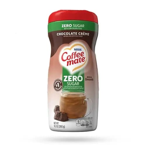 کافی میت کرم شکلات بدون شکر نستله – 289 گرم | Nestle Coffee mate Chocolate Cream Zero Sugar