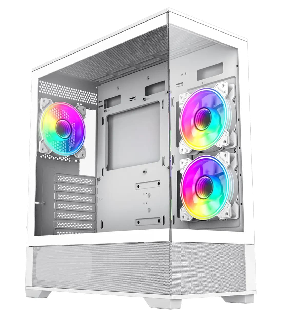 کیس کامپیوتر گیم مکس مدل Vista AW WHITE