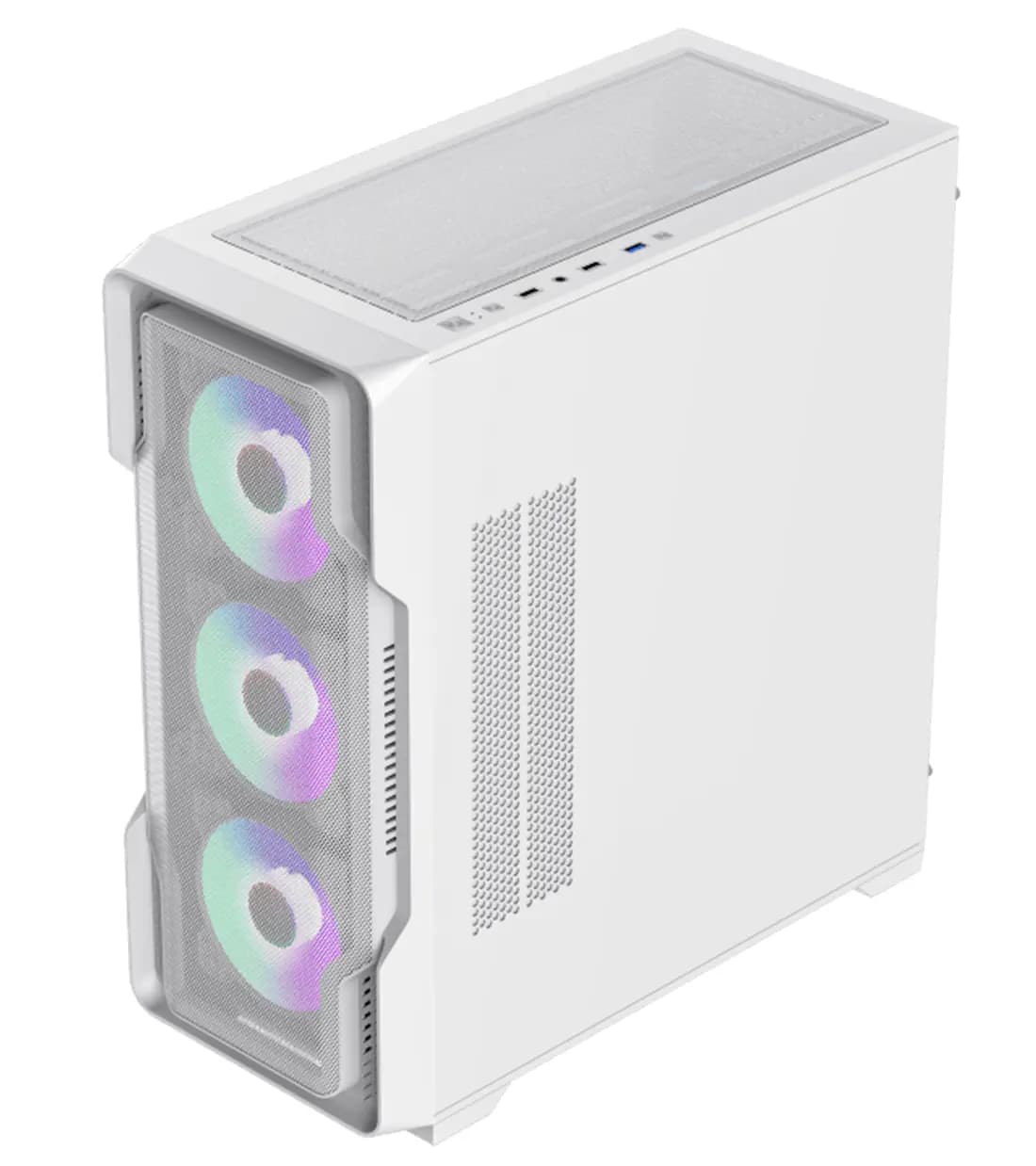 کیس کامپیوتر گیم مکس مدل siege White — تصویر ۴