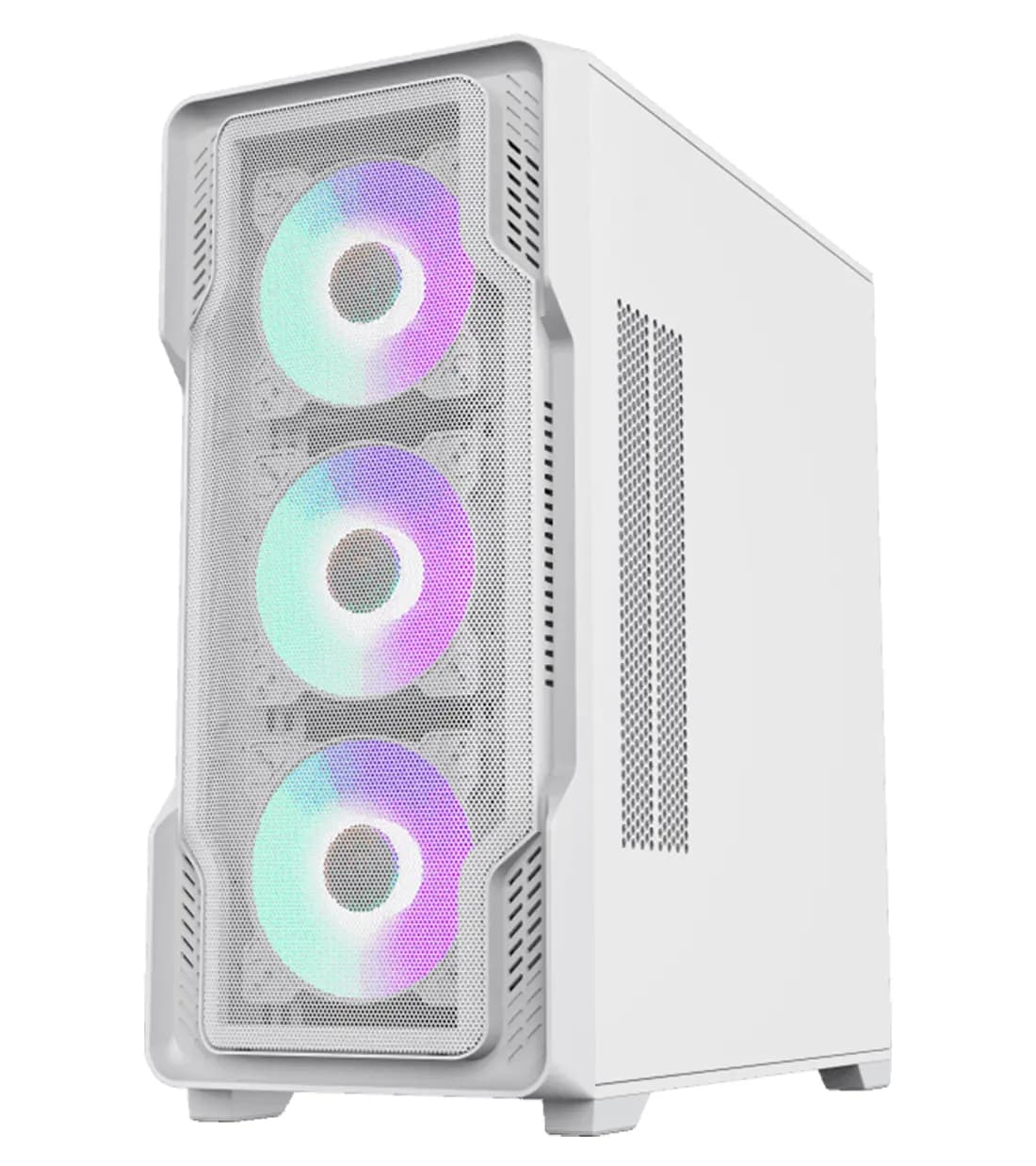 کیس کامپیوتر گیم مکس مدل siege White — تصویر ۳