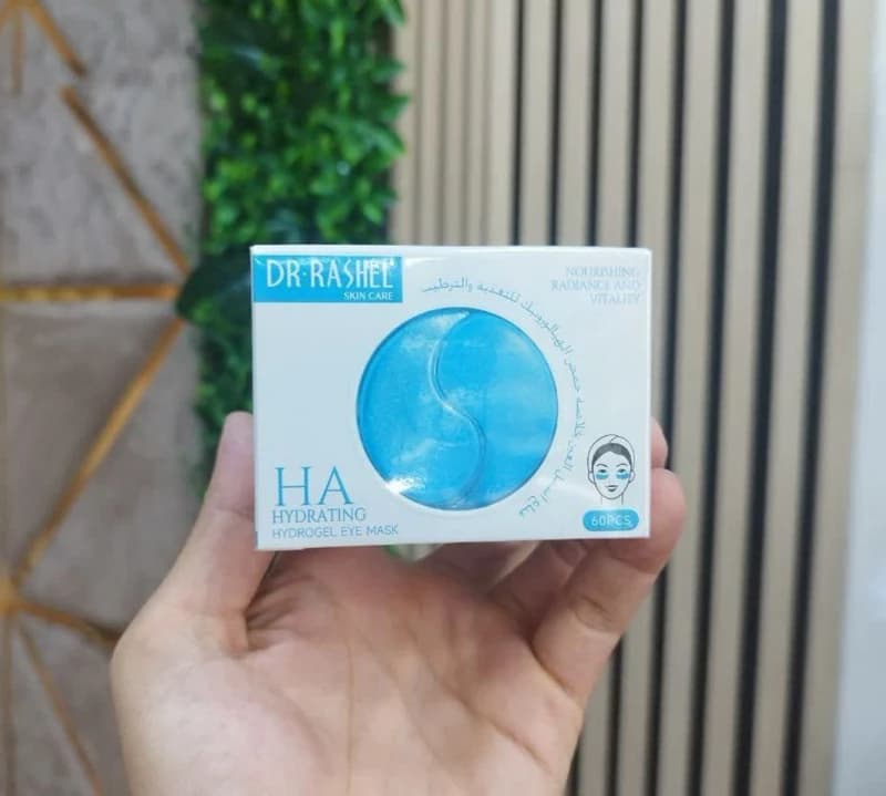 پچ زیرچشم آبرسان هیالورونیک اسید دکتر راشل 60عددی — تصویر ۳