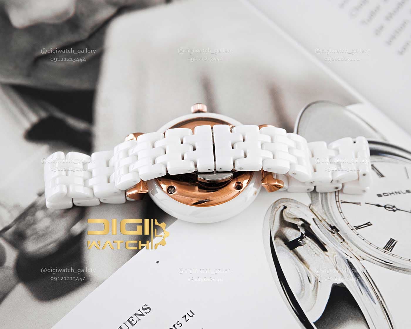ساعت امپریو آرمانی سفید زنانه Emporio Armani AR-148 — تصویر ۳