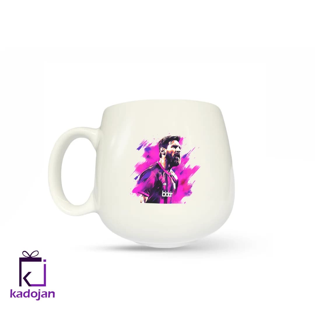 ماگ فانتزی طرح مسی کد 2198