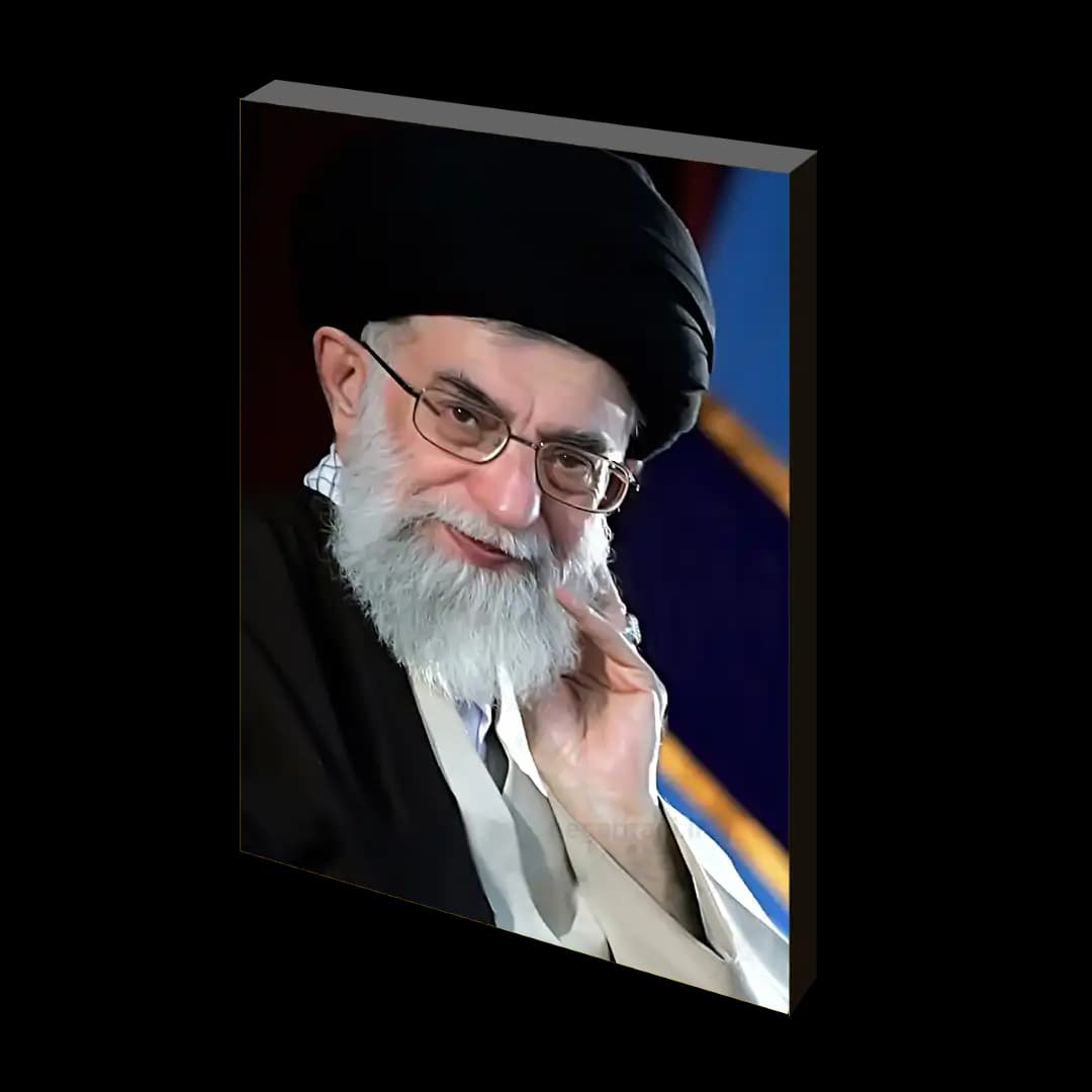 تابلو شاسی امام خامنه ای شهید مدل 2V86