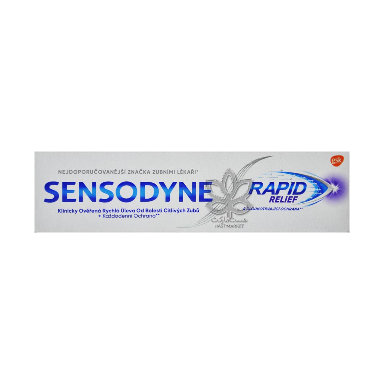 خمیر دندان رپید رلیف ( تسکین درد حساسیت ) ۷۵ میل سنسوداین – sensodyne — تصویر ۲