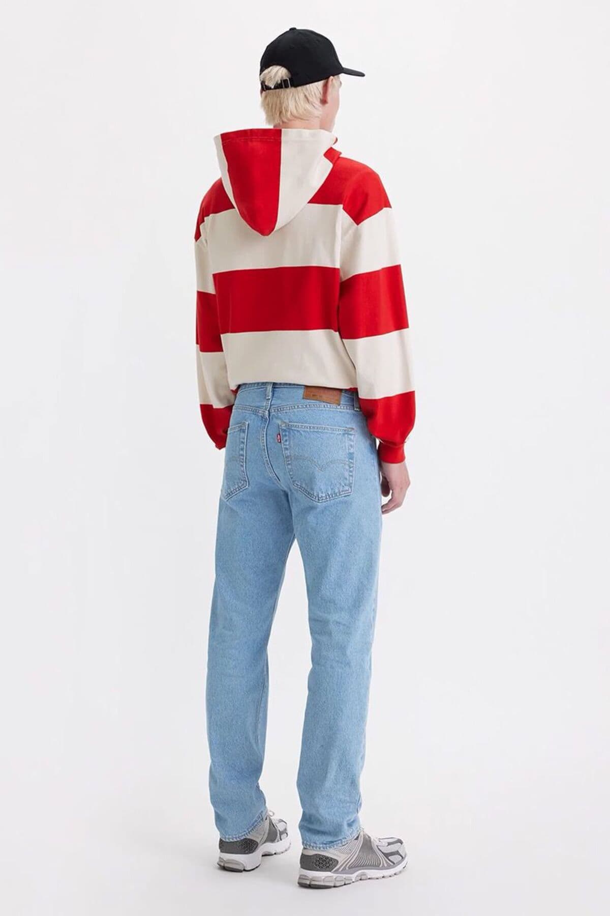 شلوار جین لیوایز مردانه جین آبی جین راسته Straight/استریج فاق نرمال Straight/استریج Classical/کلاسیک | Levi’s A9399-0000 TR — تصویر ۳