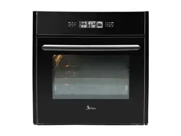 فر اخوان توکار شیشه مشکی و پنل هلالی مشکی کد F29