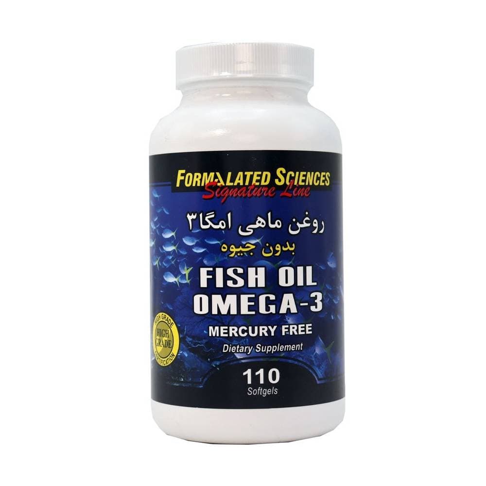 روغن ماهی امگا 3 بدون جیوه فرمولیتد ساینسز | 60 عددی — تصویر ۳