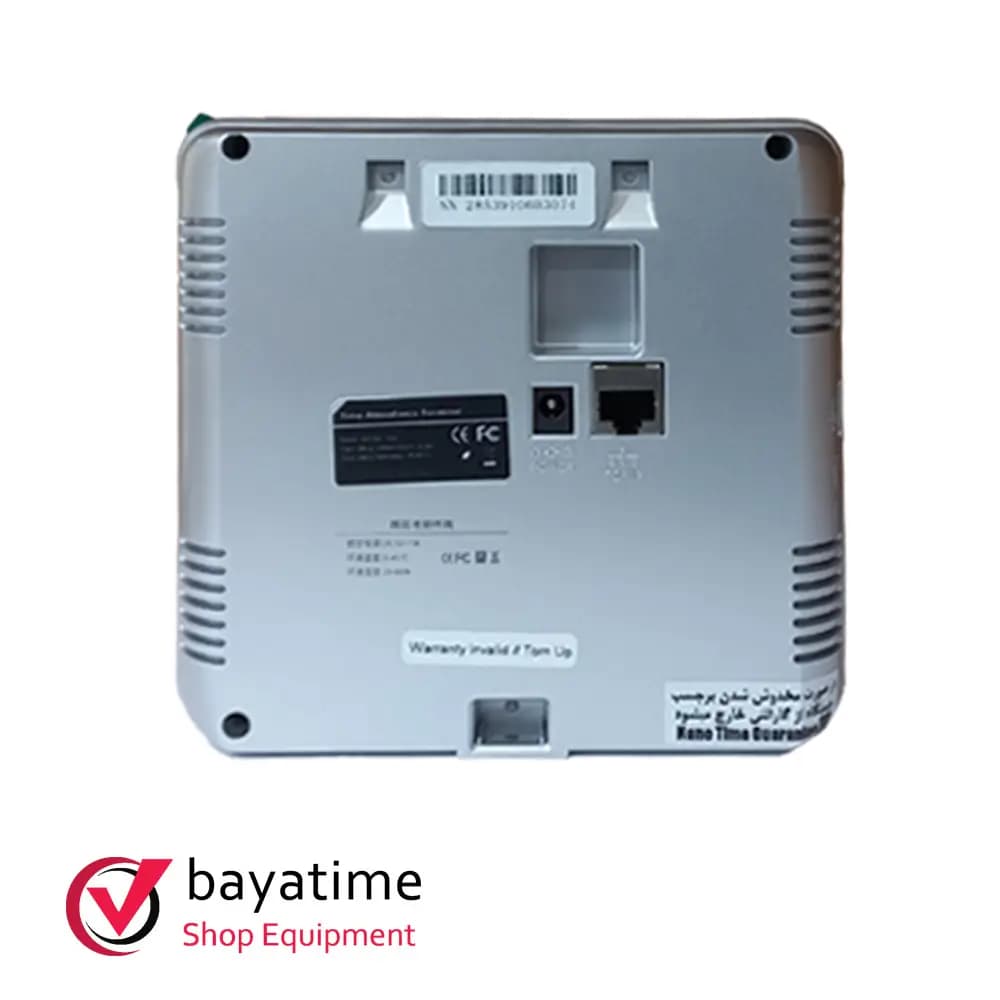 دستگاه حضور و غیاب تشخیص چهره نانوتایم مدل BK100 C — تصویر ۳
