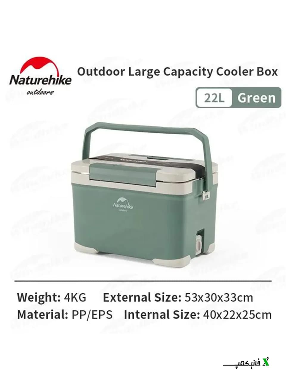 کول باکس نیچرهایک ۲۲ لیتری NH21SNX05 — تصویر ۴