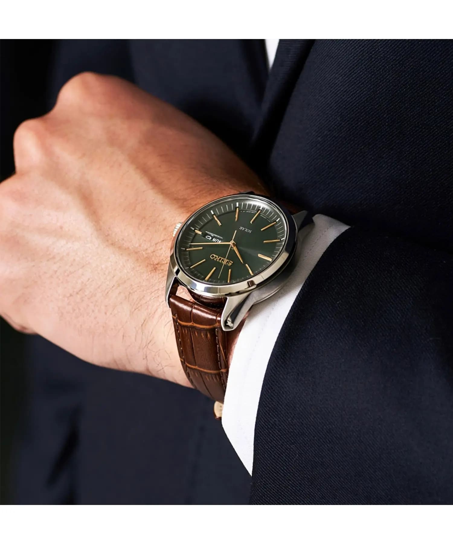 ساعت مچی مردانه اصل سیکو (seiko) زیرمجموعه جنرال مدل SNE529P1 — تصویر ۳