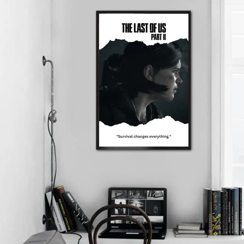 تابلو گیمینگ طرح بازی The Last of Us 2 — تصویر ۲