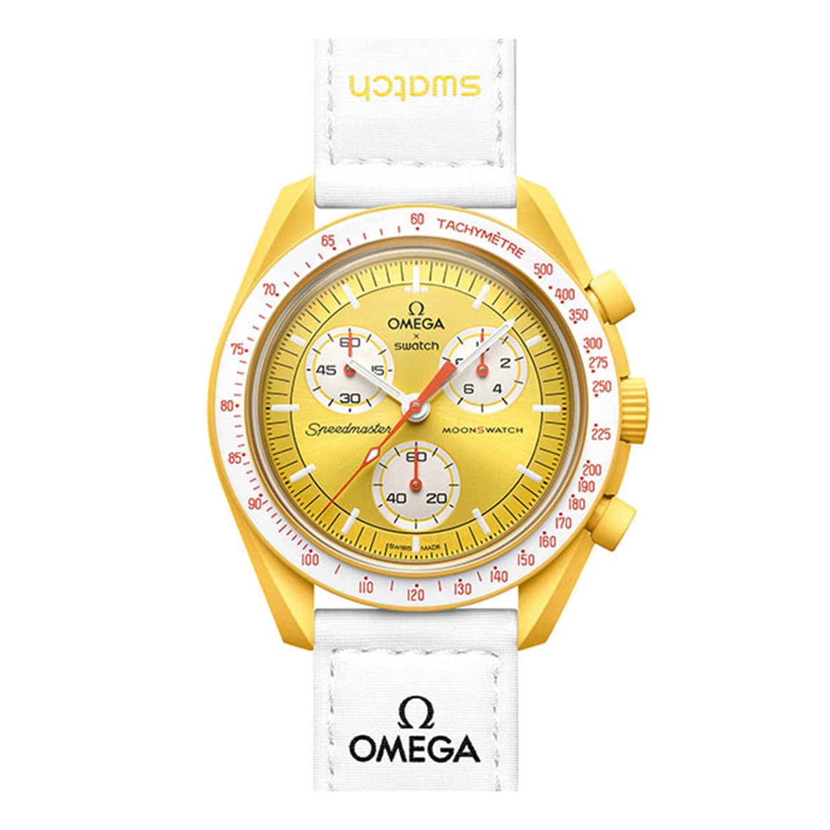 ساعت مچی زنانه/مردانه امگاسواچ OmegaSwatch مدل MISSION TO THE SUN SO33J100