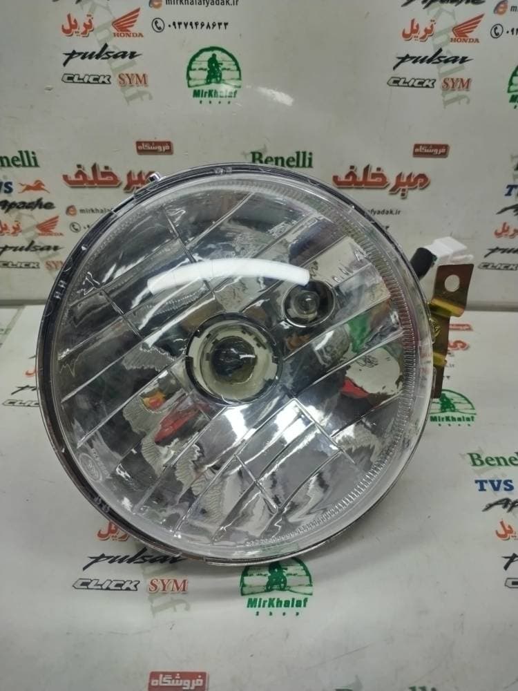 بلوری چراغ جلو کامل عقب موتور پاکشتی اسکوتر یاماها وینو