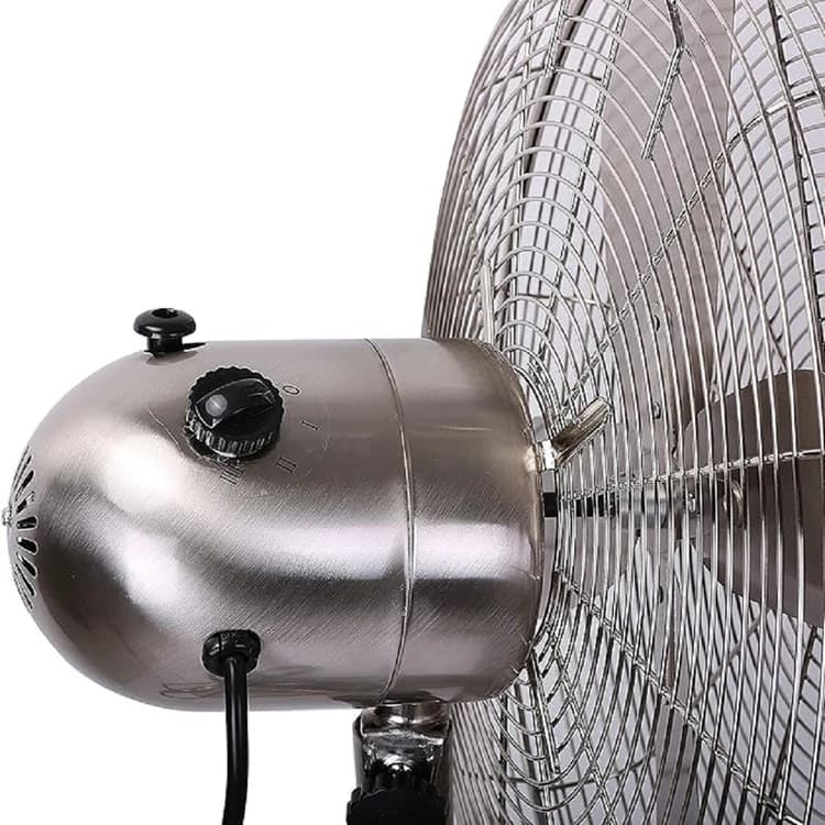 پنکه ایستاده تمام استیل جیپاس مدل GEEPAS GF9611L(نقره ای) (اصل) — تصویر ۳