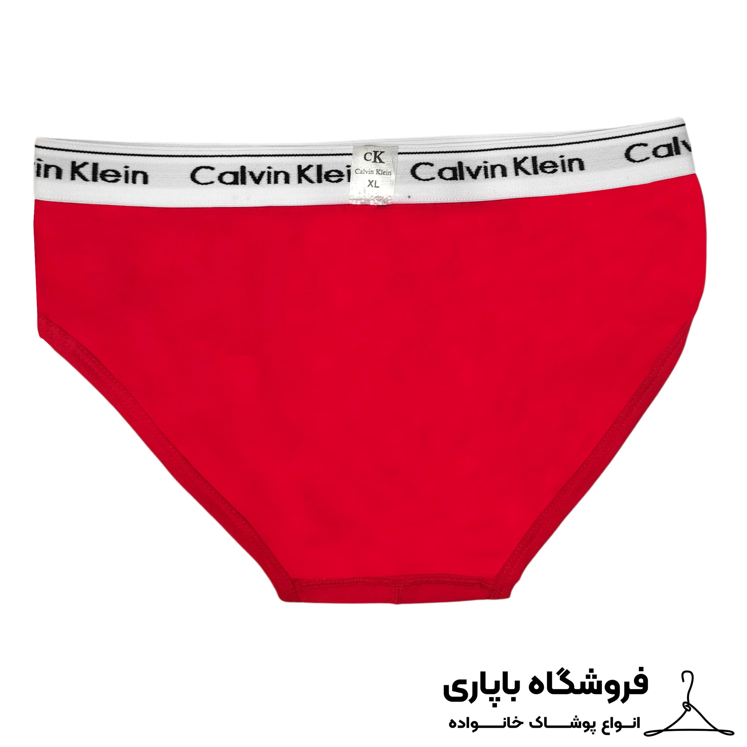 شورت مردانه اسلیپ مدل Calvin Klein کد sl-08127 رنگ قرمز — تصویر ۳