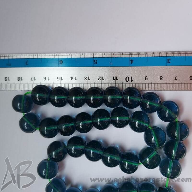 تسبیح سندلوس اصل کلکسیونی معطر 33 دانه تراش گرد شمش کمیاب خوشرنگ کد 781 — تصویر ۷