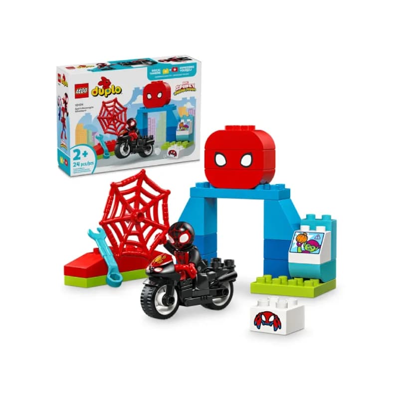 لگو Spin’s Motorcycle Adventure سری دوپلو کد 10424